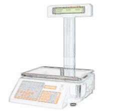 bobines rouleaux thermiques etiquettes pour balance Digi SM 300P Junior bobines rouleaux thermiques etiquettes pour balance Digi SM 300P Junior