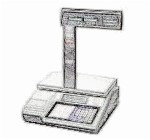 bobines rouleaux thermiques etiquettes pour balance Exa X11 V8