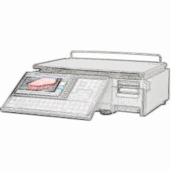 bobines rouleaux thermiques etiquettes pour balance Ishida Uni-7 Bench