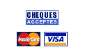 Paiement par carte bancaire, cheque ou virement