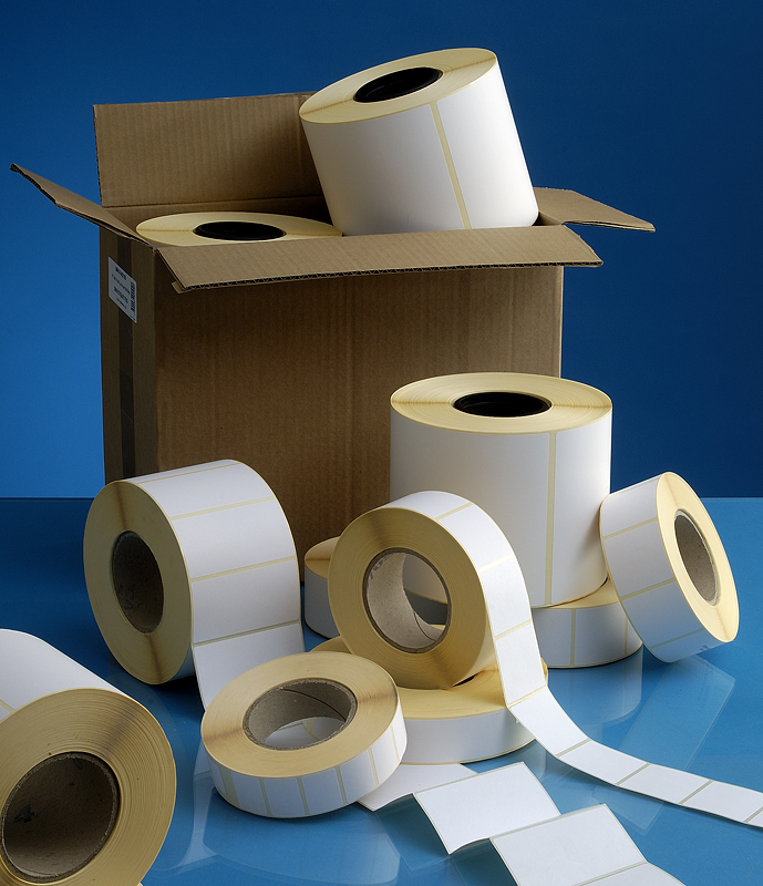 Zebra: Rouleaux etiquettes thermiques standard ou amovibles