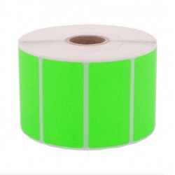 Étiquette adhésive 57 x 32 mm thermique TOP couleur vert
