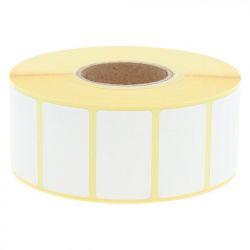 Etiquette 38 x 25 mm thermique TOP compatible Zebra, mandrin 40 - rouleau de 2000 étiquettes adhésives