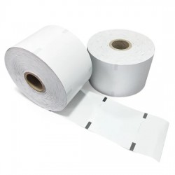 Rouleau De 2000 Jetons Autocollants Perforés - Pour Boissons, Nourriture, événements, Couleur Rouge, Taille 50x25 Mm