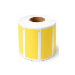 Étiquettes compatibles Epson jaunes 56x25 mm adhésif amovible rouleau 1000 étiquettes Étiquettes compatibles Epson jaunes 56x25 mm adhésif amovible rouleau 1000 étiquettes