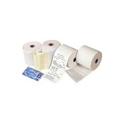Rouleaux Thermiques 57x30x12mm - Lot De 100 - Pour Terminaux Paiement Et Imprimantes