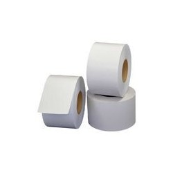 Etiquette linerless Precia Molen 58 x 95 mm thermique sans phenol, mandrin 40 mm - 2