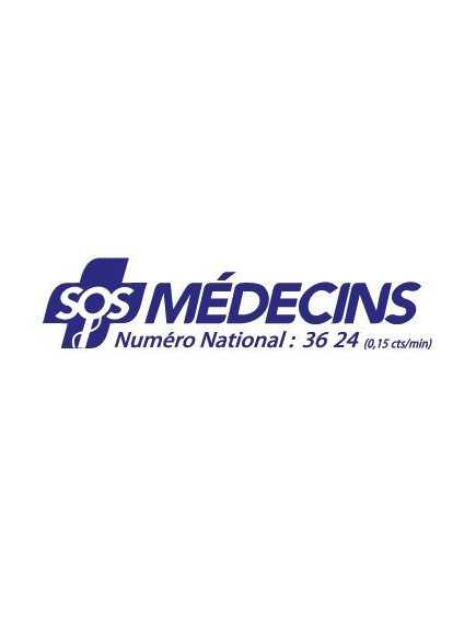 57 X 40 X 12 - bobine CB - Impression SOS Médecins