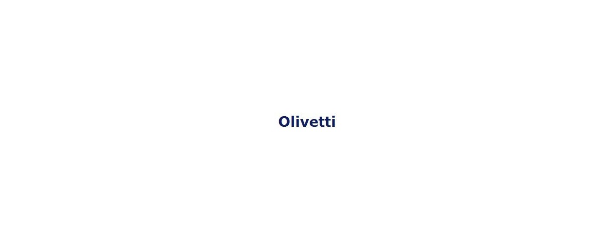 Ruban encreur pour impressions Olivetti