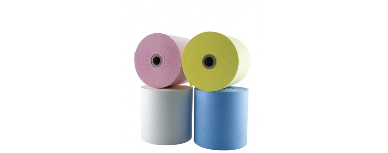 Bobines - rouleaux 1 pli couleur papier pressing hydrofix - 6 coloris