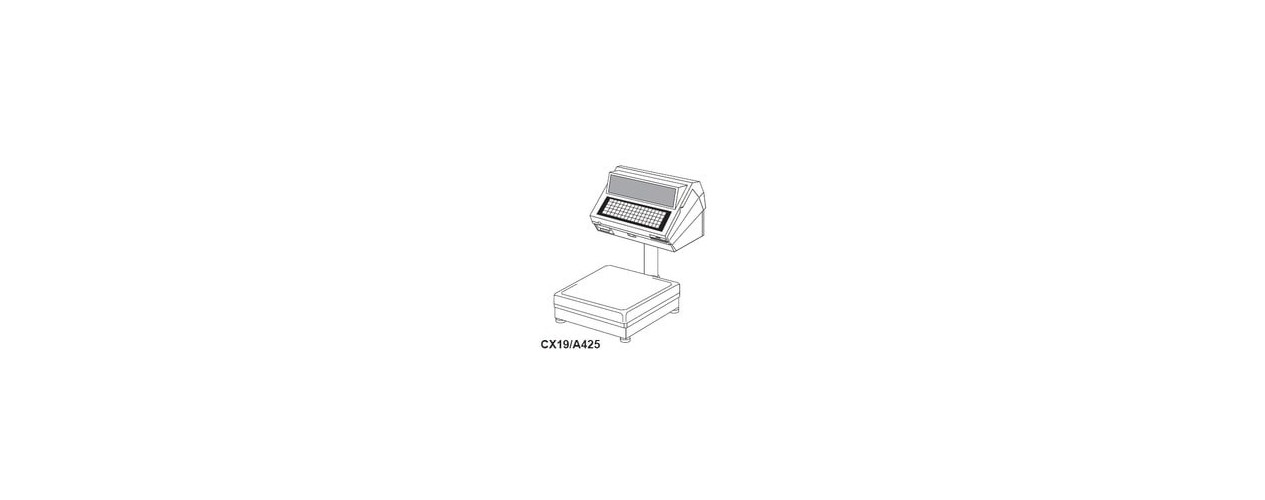 Bobines, rouleaux et etiquettes thermiques pour balance Berkel CX 19
