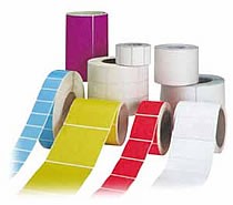 Labelident Lot de 1000 /étiquettes de transfert thermique sur rouleau Blanc 60 x 40 mm