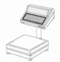 bobines rouleaux thermiques etiquettes pour balance Avery Berkel CX 18