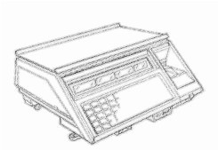 bobines rouleaux thermiques etiquettes pour balance Avery Berkel CX 20