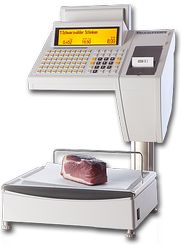 bobines rouleaux thermiques etiquettes pour balance Bizerba SC II 800