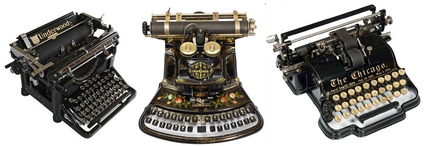 La fascinante histoire de la machine à écrire